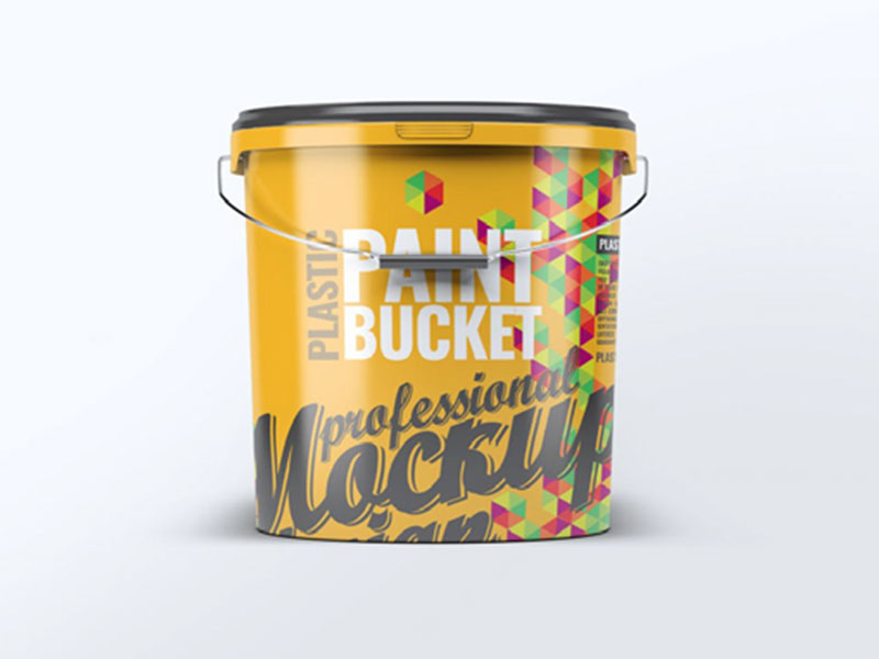 GALVANIZED STEEL PAINT PAIL